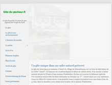 Tablet Screenshot of gite-du-pecheur.fr